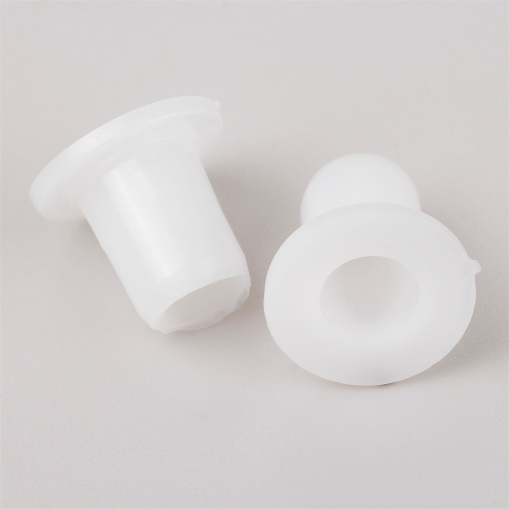 Roller Skating White Plastic Spacers Inline Skate Bearing Bushing Spacer 20Pcs